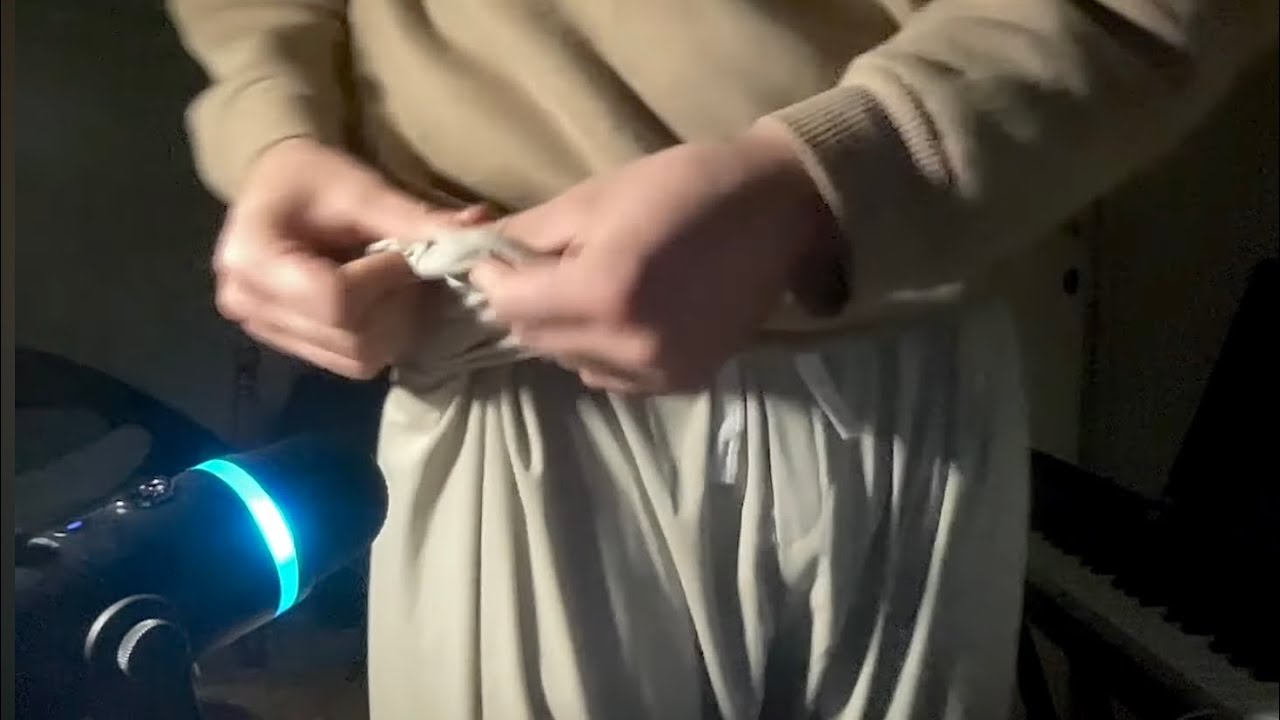ASMR fabric and texture sounds