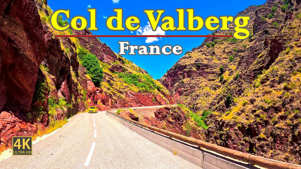 Driving Col de Valberg In France 🇫🇷 | Scenic Road Trip In Stunning 4K