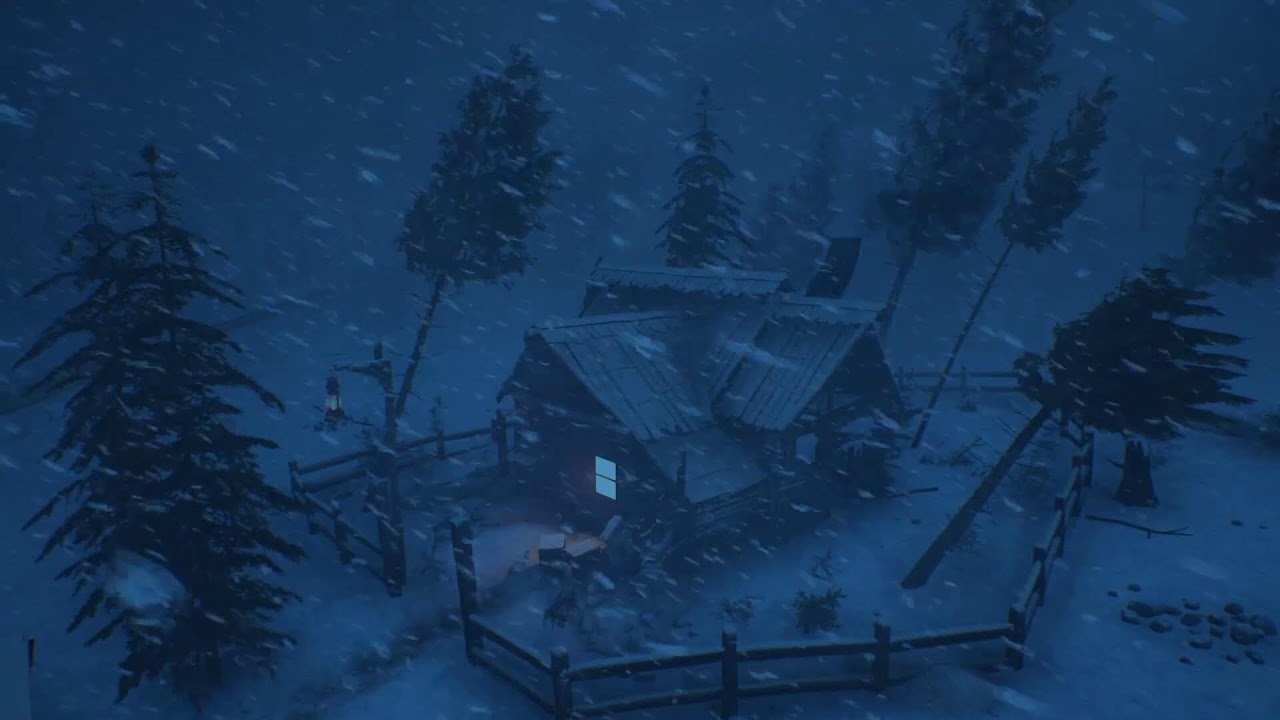 BRUTAL ARCTIC WINTER at Night with EXTREME COLD & snowstorm for sleeping | Subzero Midnight Whiteout