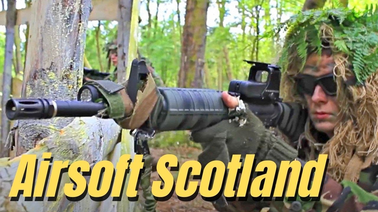 Airsoft War - Systema M4, L96 Scotland