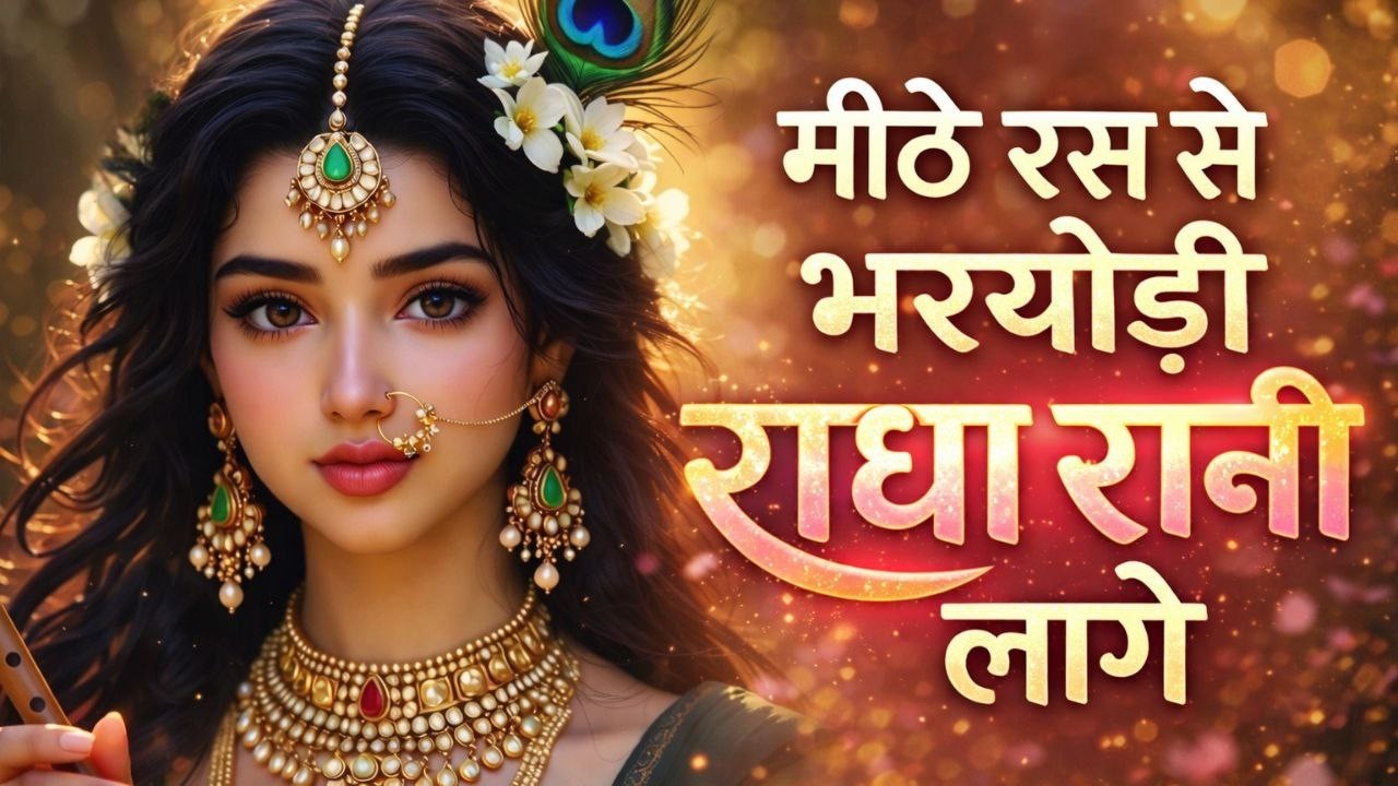 मीठे रस से भरयोड़ी राधा रानी लागे || Meethe Ras Se Bharyodi || Radha Rani Bhajan 2026