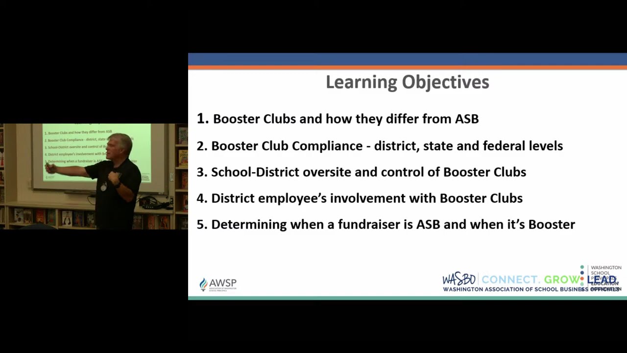 Booster Club Compliance & District Oversight - ASB & Boosters: Working Together