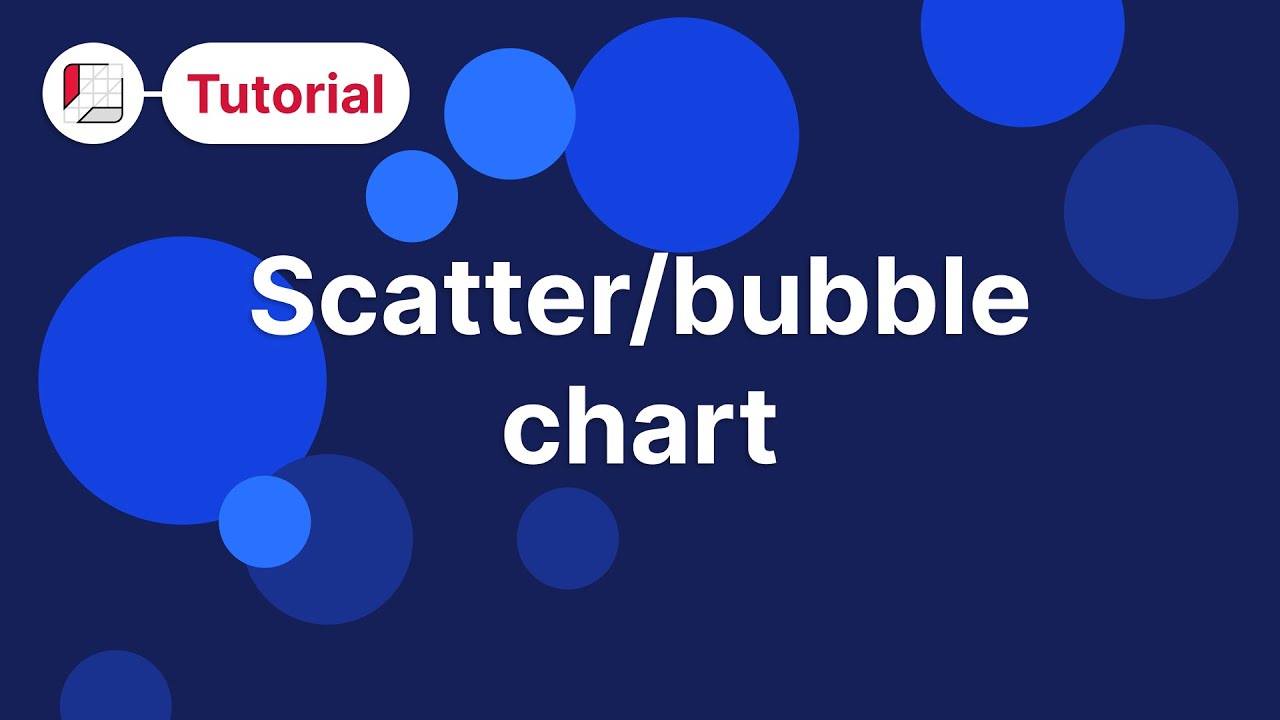 Scatter chart and bubble chart (think-cell tutorials)