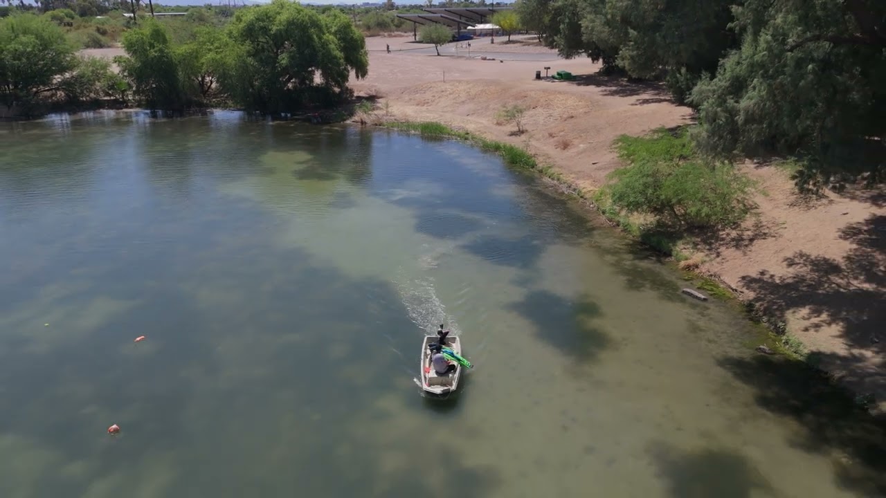 Chris and Justin rescue a boat and a ball