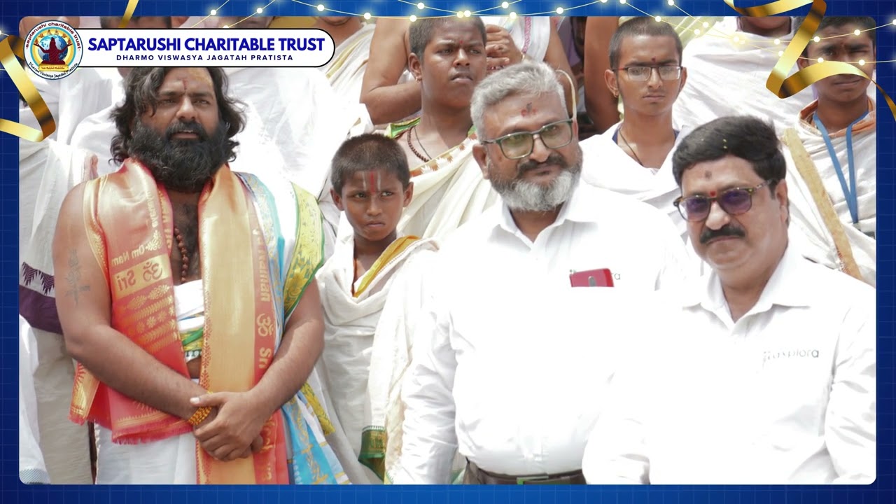 PharmaZell Wishes to Veda Students of Saptarushi Veda Patasala | Saptarushi Charitable Trust.
