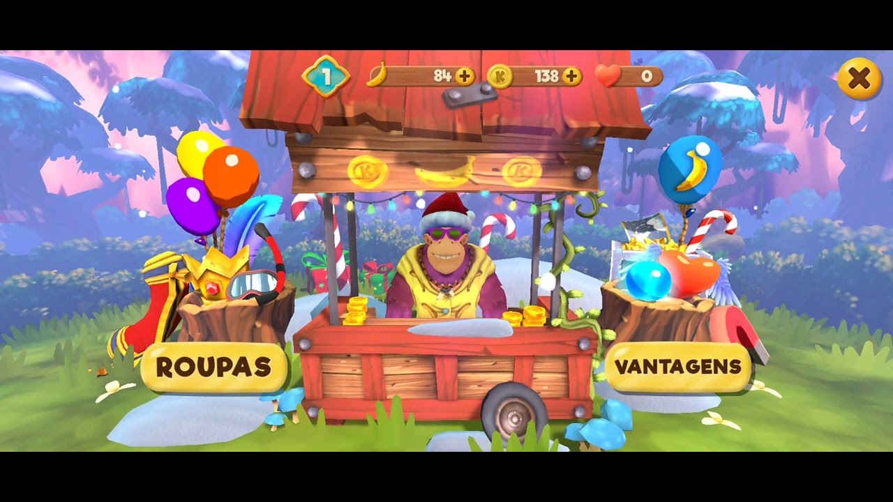 Joguei BANANA KONG 2 