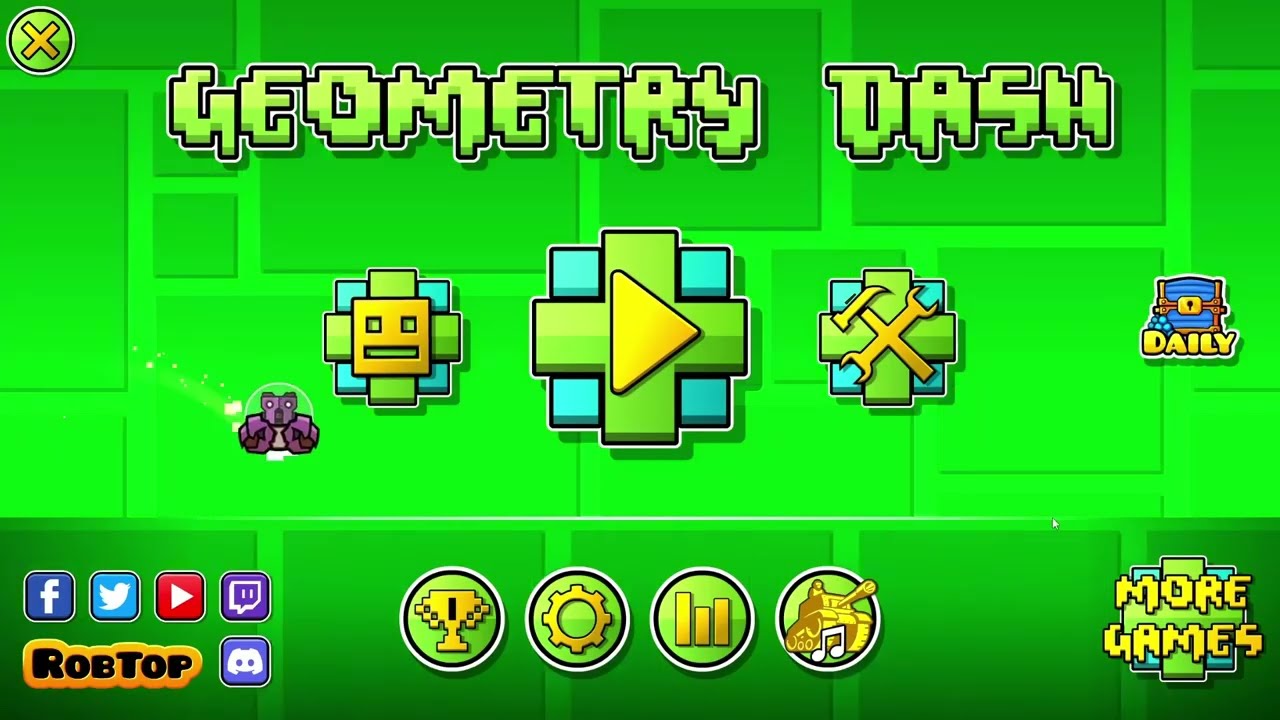 Hexagon Force 62% + NEW BEST on Discord Gauntlet  Geometry Dash
