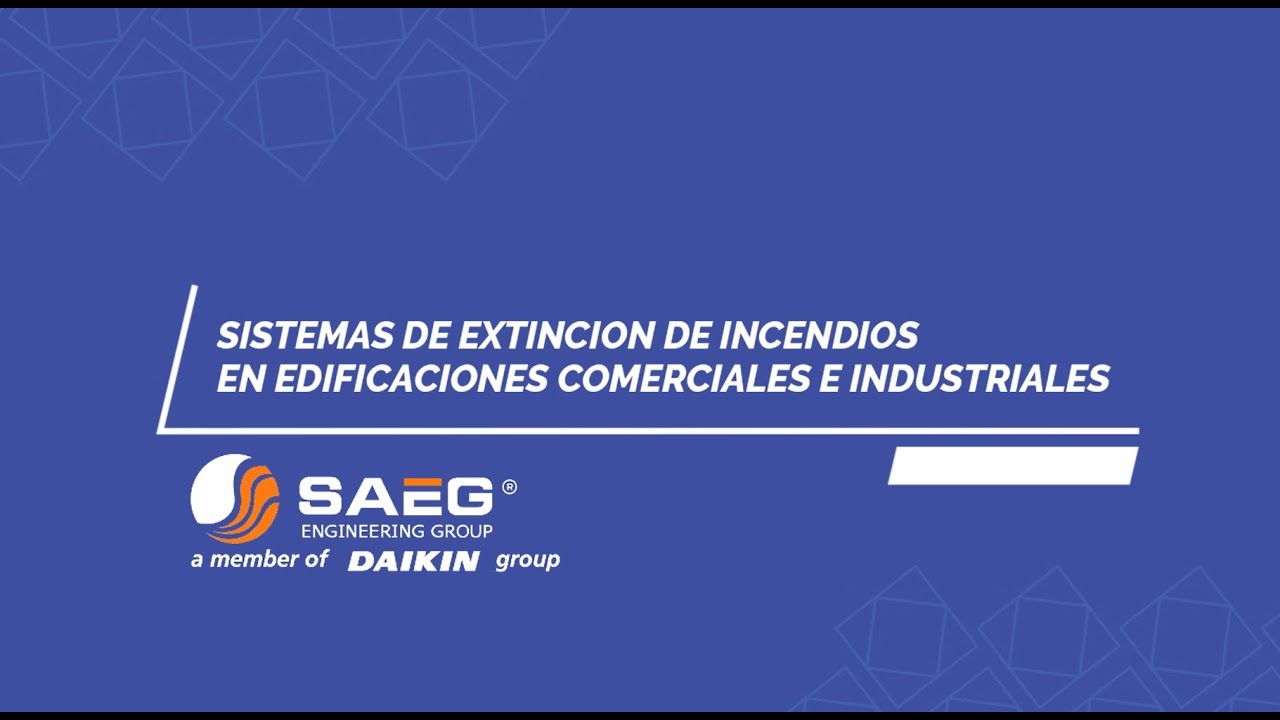 Sistemas de Extinción de Incendios en Edificaciones Comerciales e Industriales