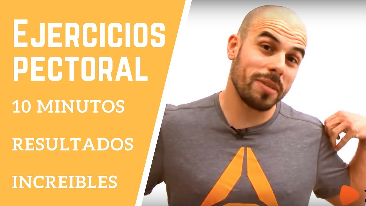 Rutina para pecho en casa en 10 minutos con resultados increíbles