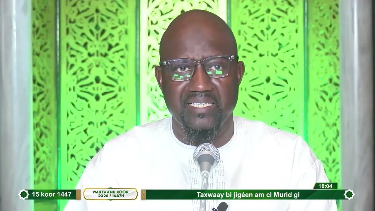 Waxtaanu Koor 1447H   2026 | Grand Mosqueé de Touba 15eme jour GMT AvecS  S Fàllu BUSO Tàmba
