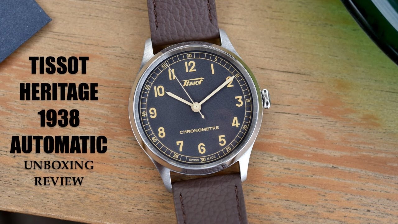 Tissot Heritage 1938 Automatic T142.464.16.062.00 Watch | Review Valjoux Relogios