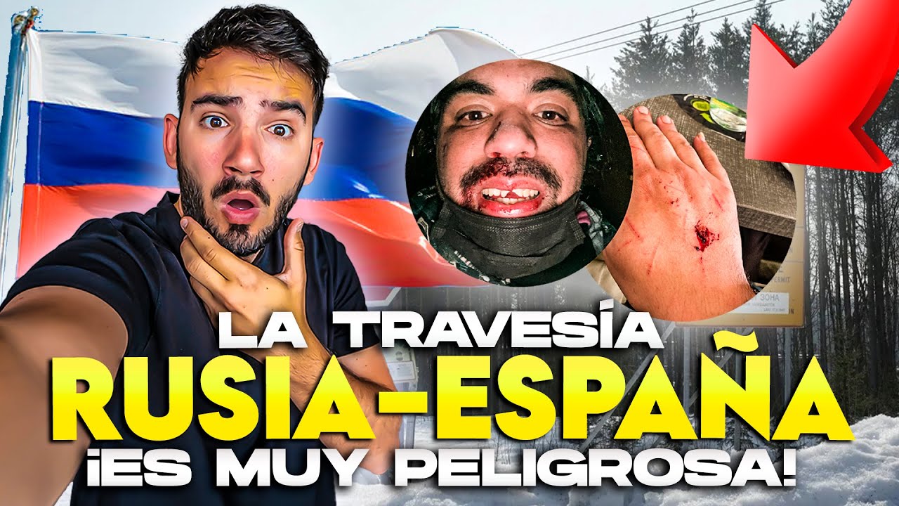ADIÓS CUBA 💔🇨🇺 ASÍ ES LA TRAVESÍA QUE HACEN LOS CUBANOS DESDE RUSIA HASTA ESPAÑA