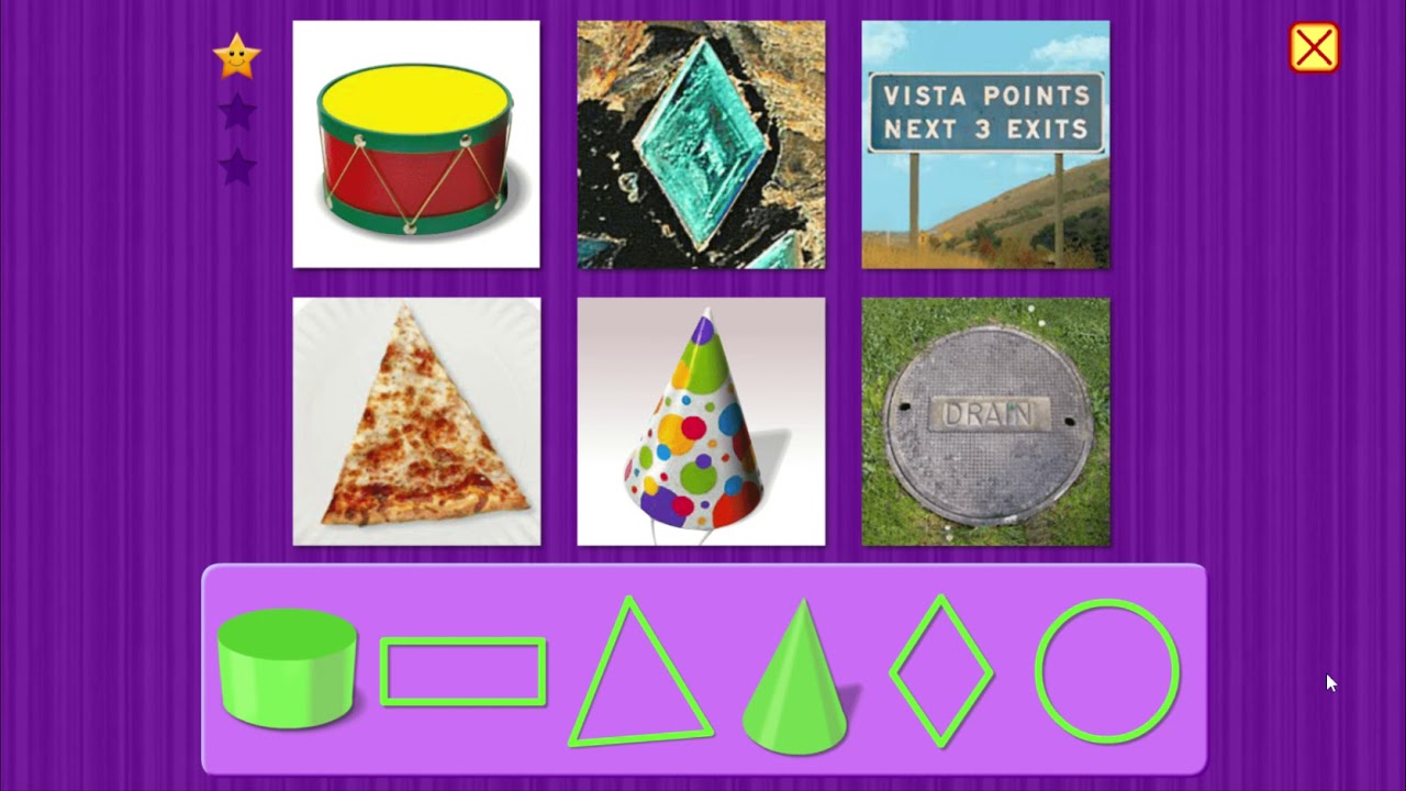 Starfall: 2D and 3D Shapes