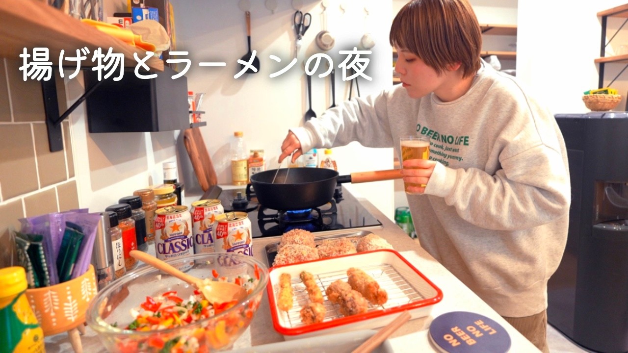 食べるのが生き甲斐な女の平日の夜の様子