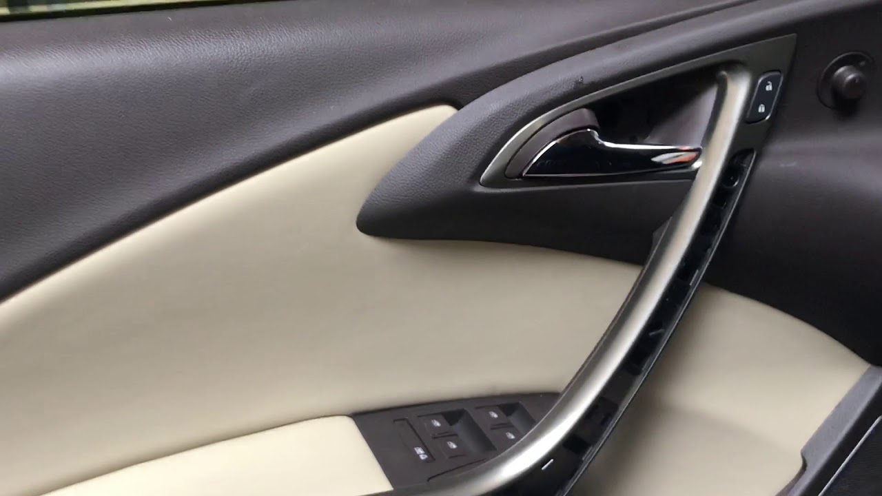 How to remove front door panels on a Buick Verano