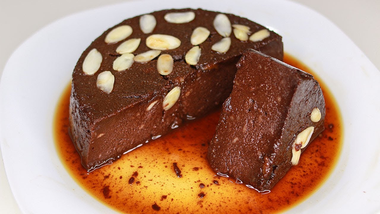 Chocolate Caramel Bread Pudding | Eggless & Without Oven | Custard Bread Pudding | Yummy