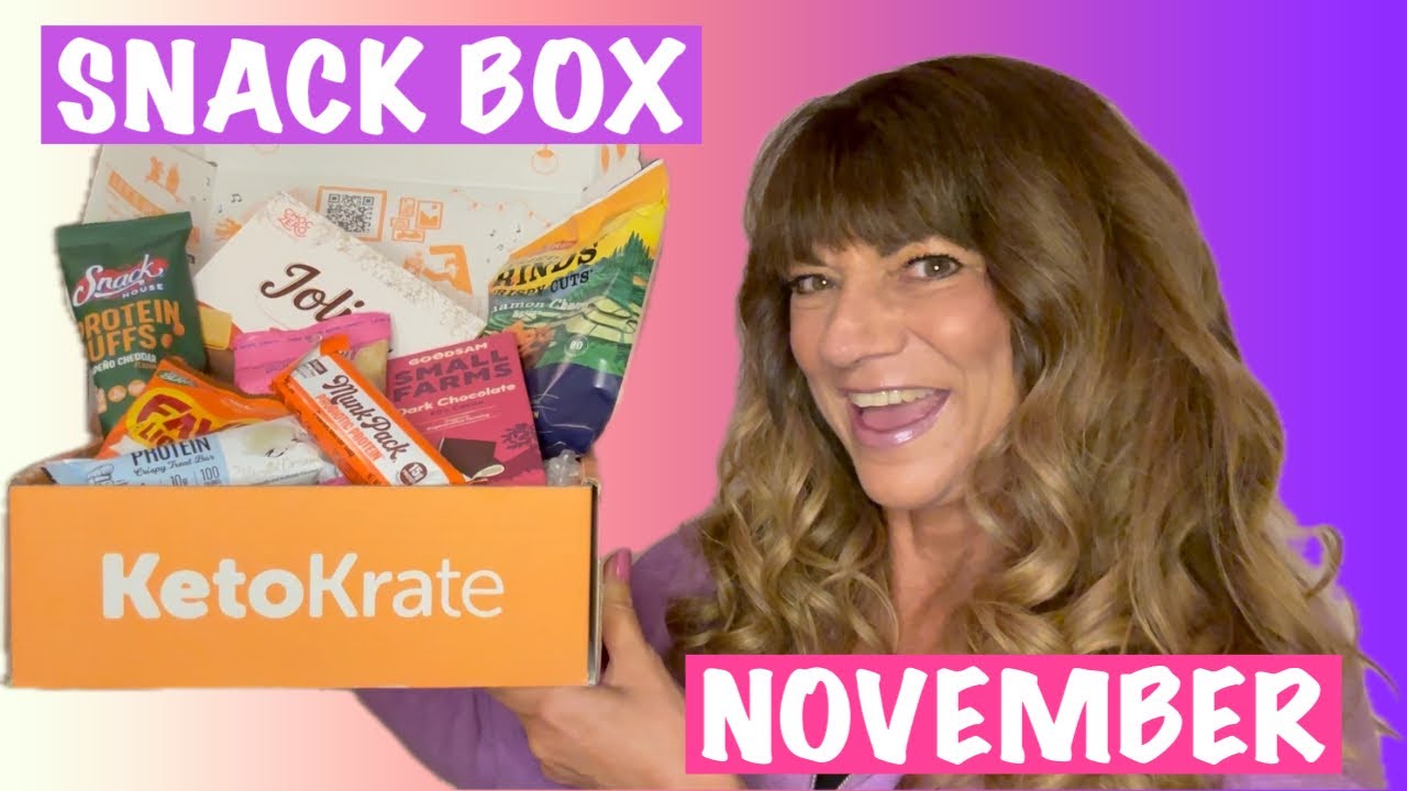 ВРЕМЯ ПЕРЕКУСА С Keto Krate Ноябрь 2025 #ketokrate #snackbox #распаковка #закуски