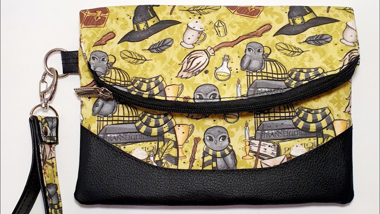 Sewing the Heidi clutch by Swoon Patterns