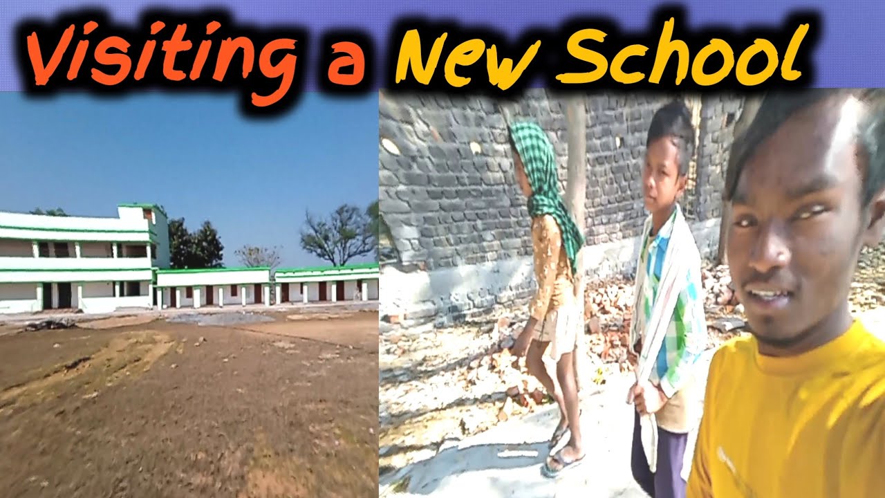 🤓 Visiting a New School || village school in odisha || #dailyvlog #viralvideo #school #schooltour
