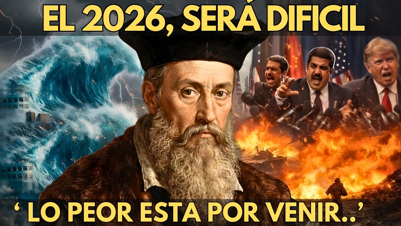 Nostradamus REVELÓ lo que viene en 2026... y NADIE está preparado 😱