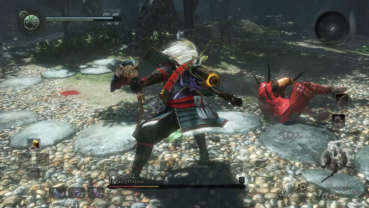 Nioh Complete Edition: Ii Naomasa Boss Fight - Kusarigama