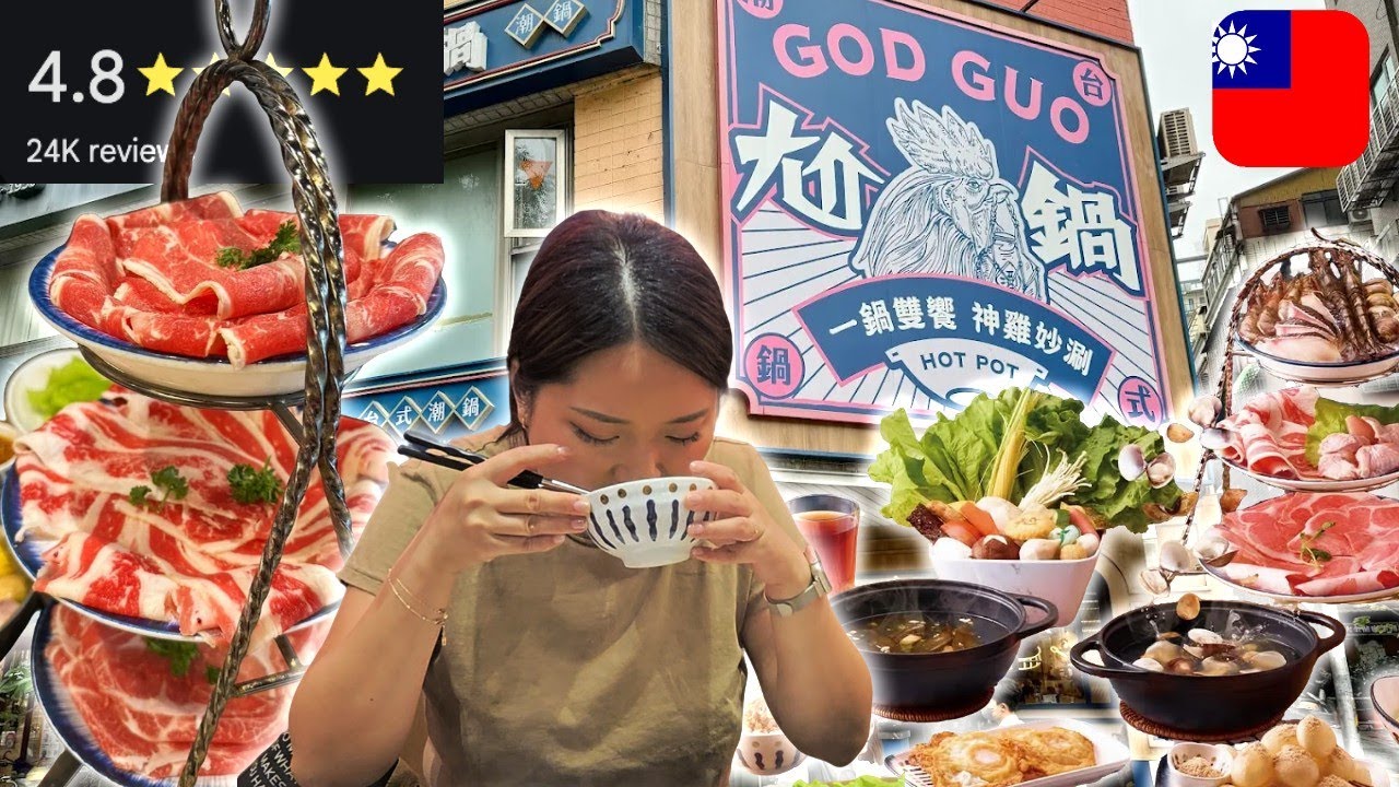 Taiwan 🇹🇼 MOST RATED All-You-Can-Eat HOTPOT Experience | Travel Vlog