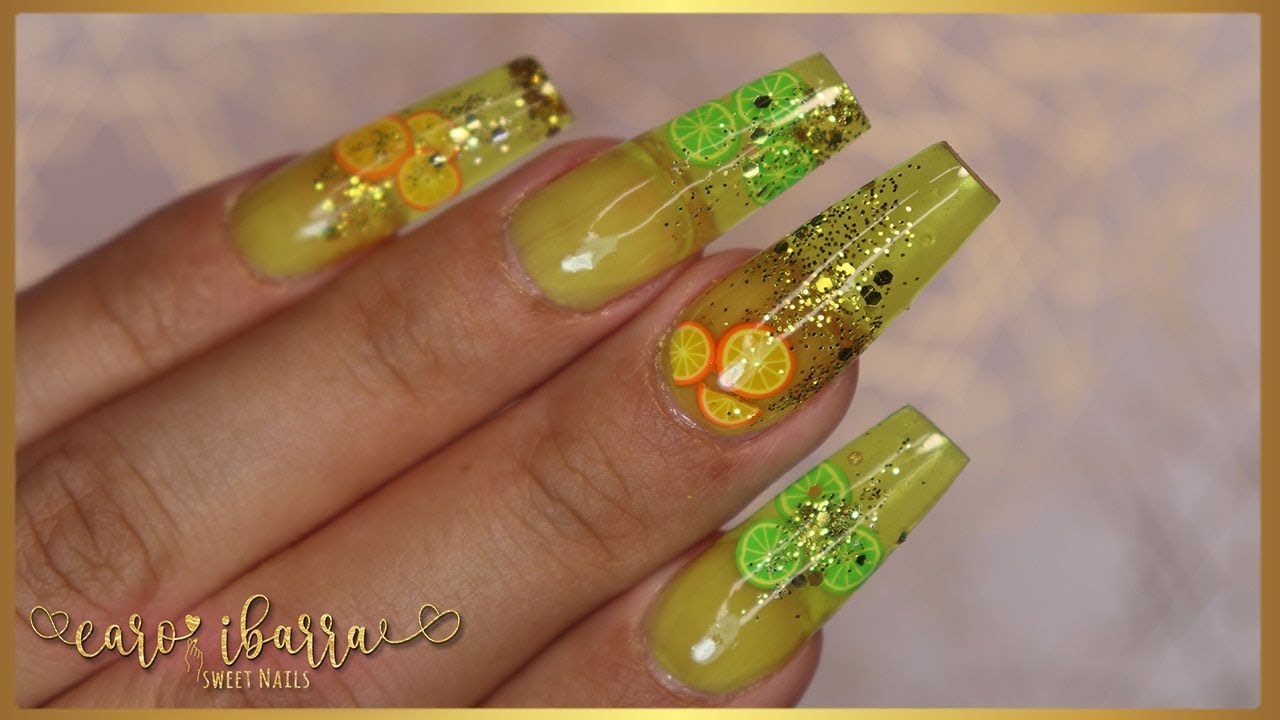 Diseño de UÑAS CON FIMOS Y Gota de Arte TENDENCIA EN INSTAGRAM
