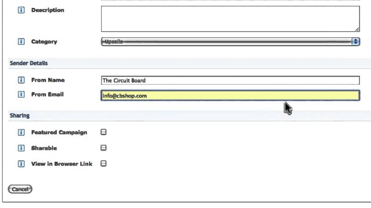 AUTORESPONDERS | 1.2 Creating an Autoresponder