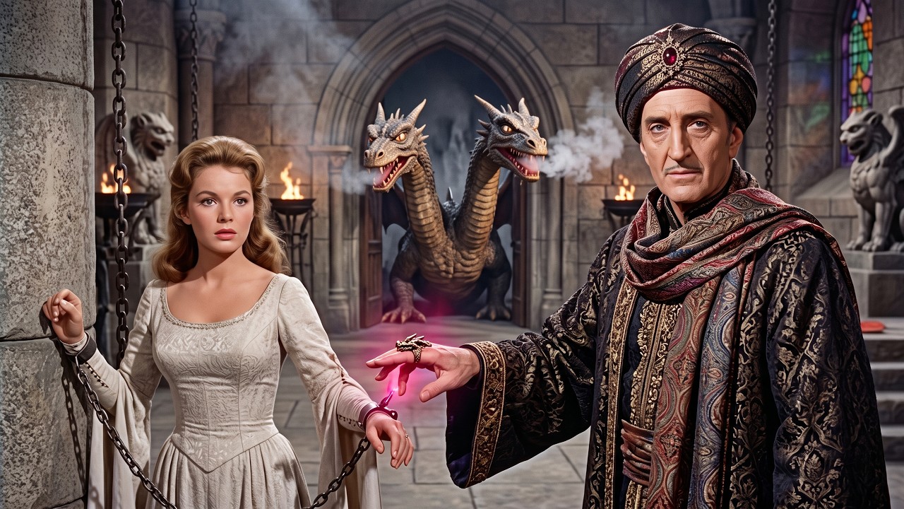 Basil Rathbone&rsquo;s Classic Fantasy Adventure | The Magic Sword (1962) Full Movie | Golden Age