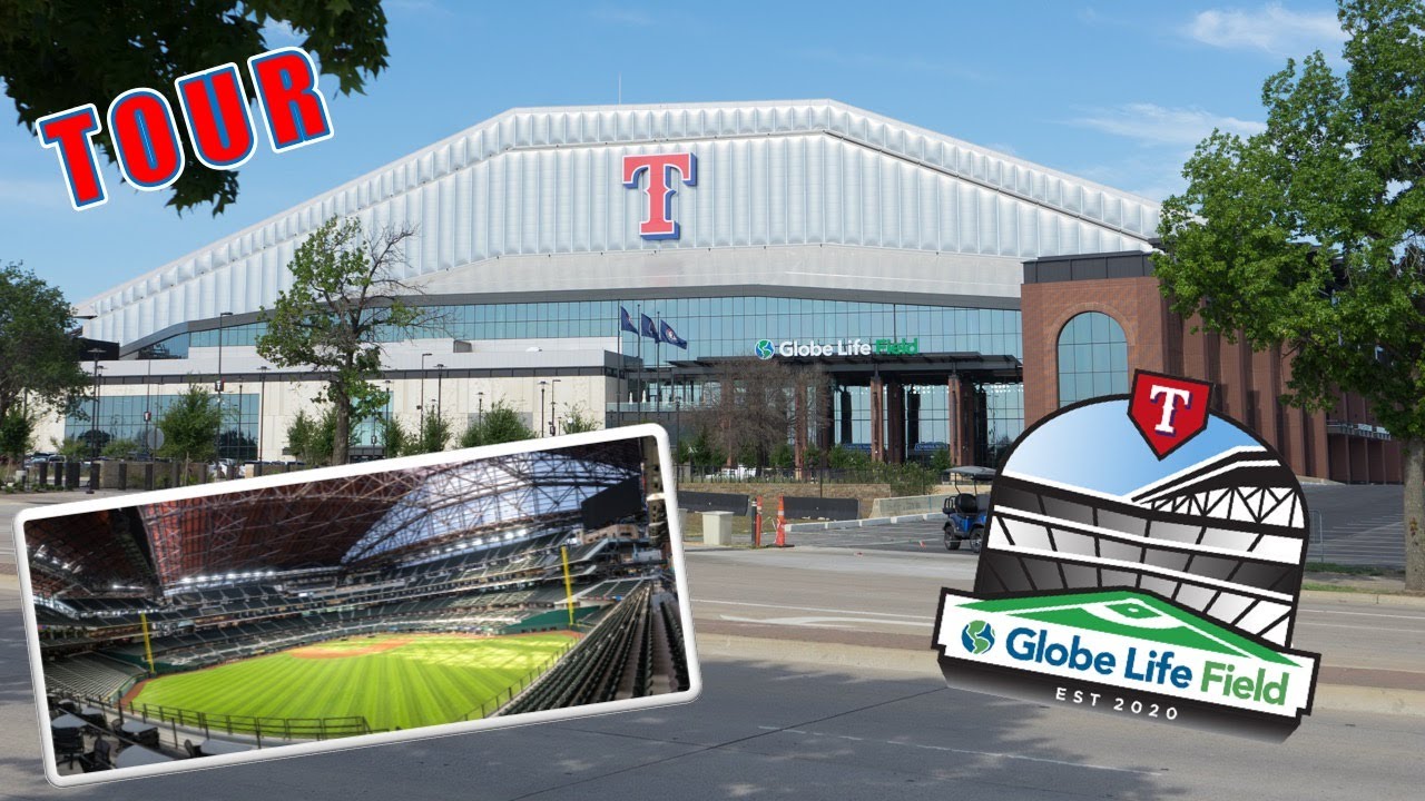 Globe Life Field Tour of New Texas Rangers Ballpark