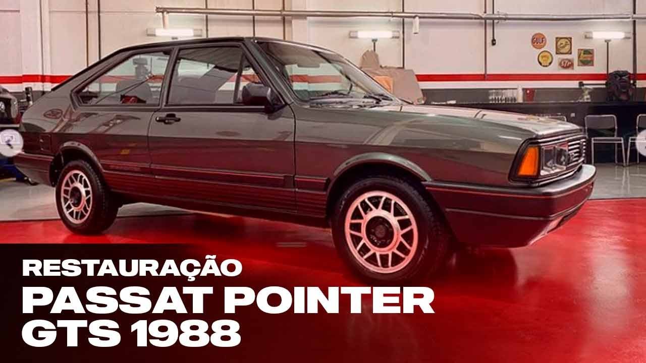 Restauração - Passat Pointer GTS 1988 Restaurado por Sandro Stoco