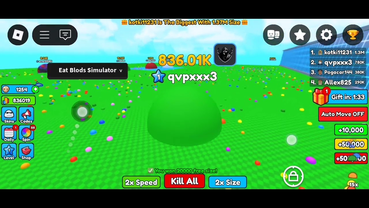 Eat Blods Simulator Scripts (NO KEY) 