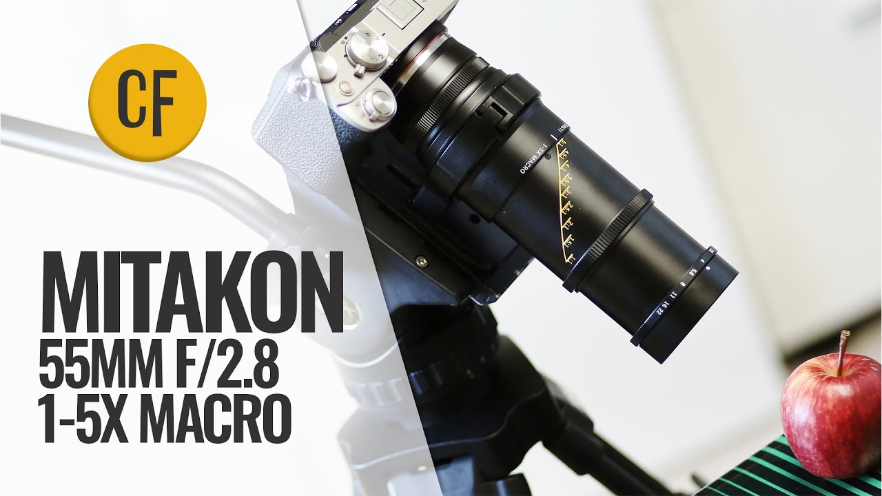 Mitakon 55mm f/2.8 1-5x Macro lens review