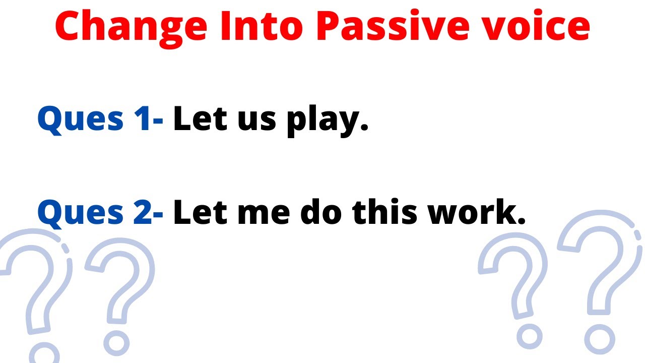 Active  Passive voice | Imperative sentences | English  with Renu Ma'am | basic grammar