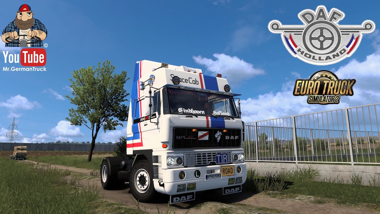 Legendärer DAF F241 neu überarbeitet – ETS2 v1.58