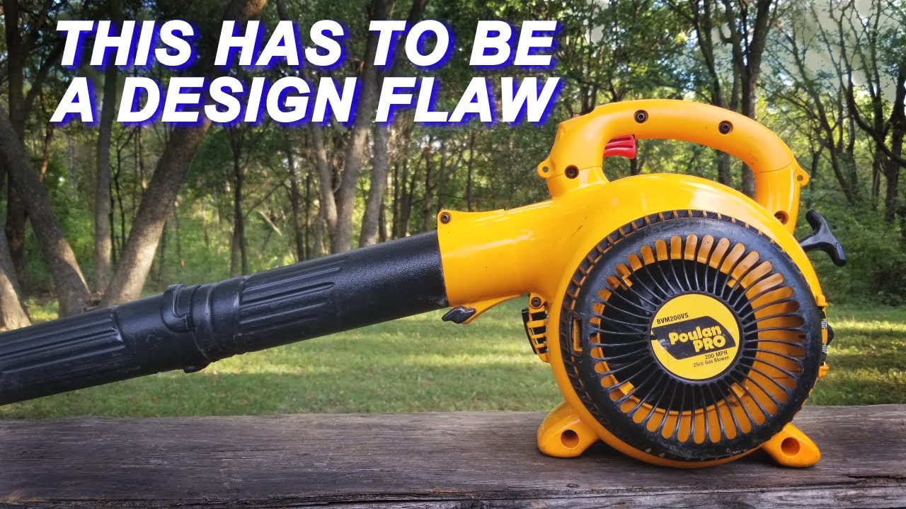 Fixing A Poulan Leaf Blower That Won't Start The Hard Way