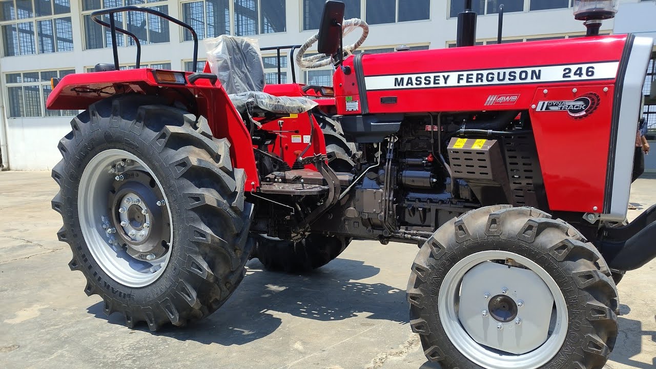 Massey Ferguson 246 DI DYNA TRACK 46HP 4WD Tractor ರಿವ್ಯೂ ಇನ್ ಕನ್ನಡ