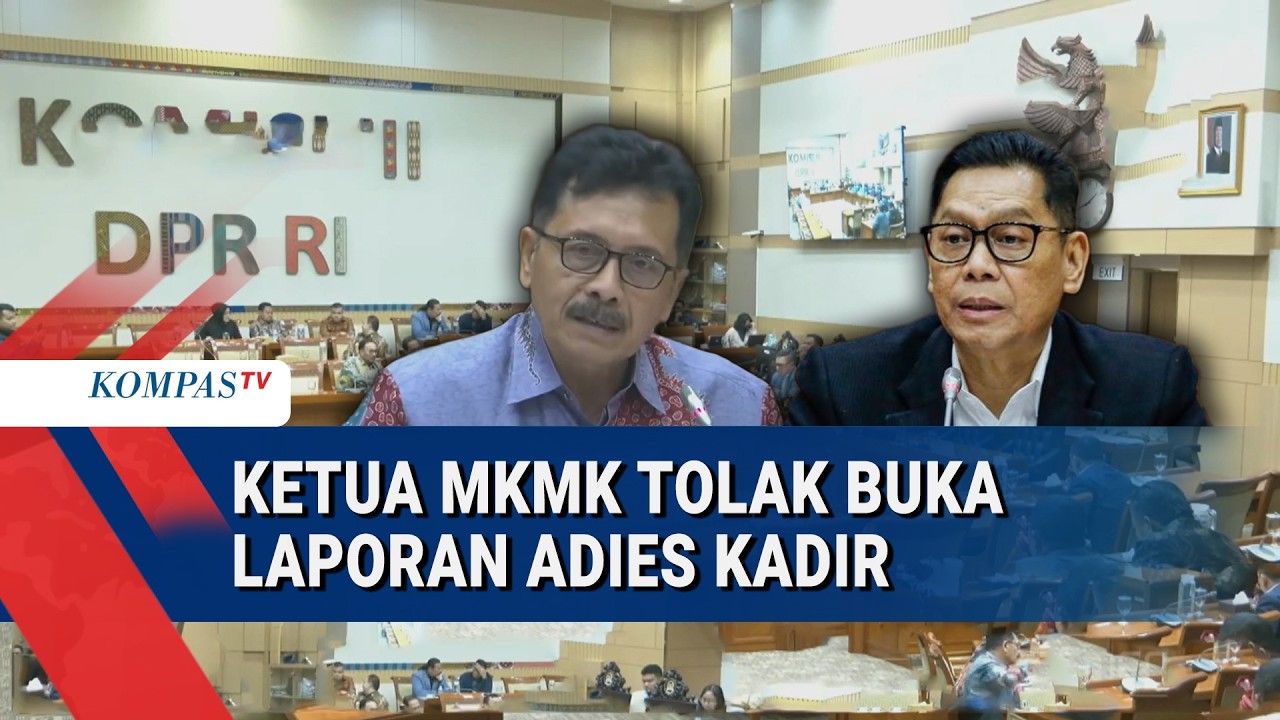 Ketua MKMK Tolak Buka Pelapor Adies Kadir