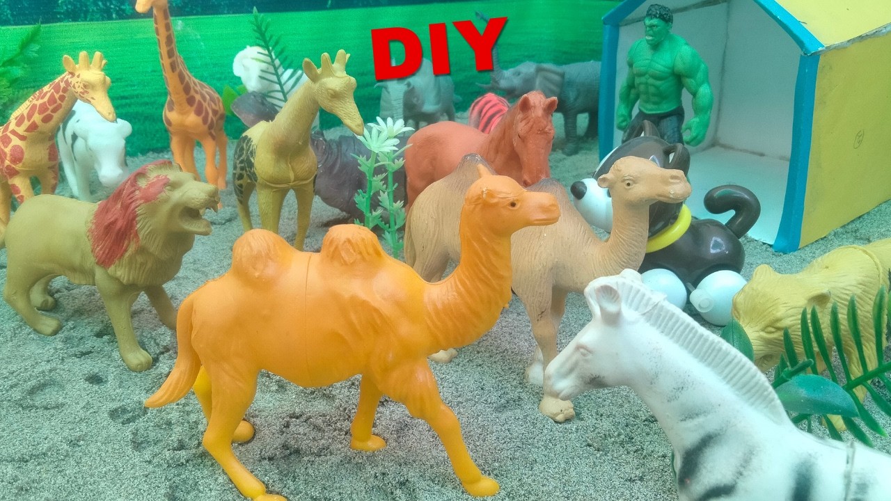 ​How to Build Mini Cow Farm with Automatic Water System | Miniature DIY    science Project