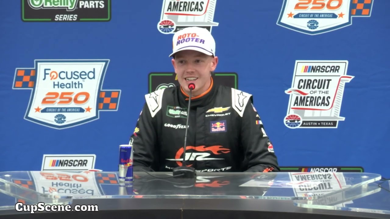 NASCAR at COTA Feb. 2026: Connor Zilisch NOAPS pole winner