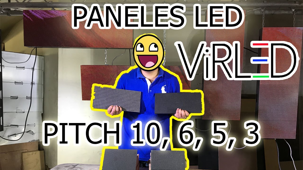 Pixel pitch, pantalla led, diferencia de paneles  *** ViRLED ***