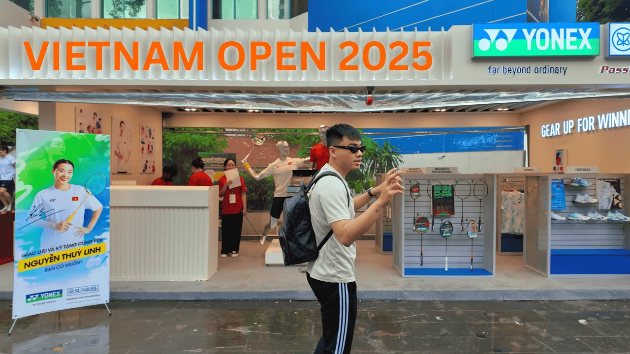 Lần Đầu Đi Yonex Sunrise Vietnam Open 2025 Super 100 | Nguyễn Tiến Minh Đã Cống Hiến Hết Mình