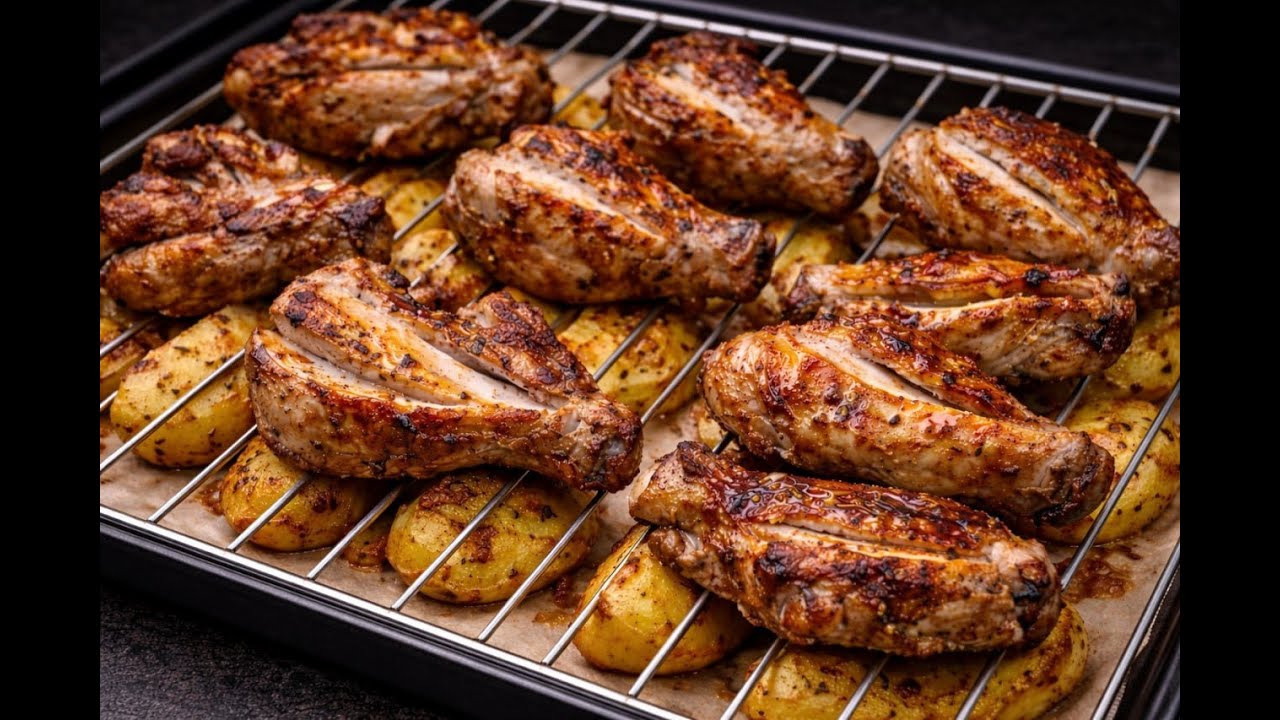 Eine Freundin aus Spanien hat mir dieses Rezept gezeigt. Die leckersten Hähnchenkeulen!