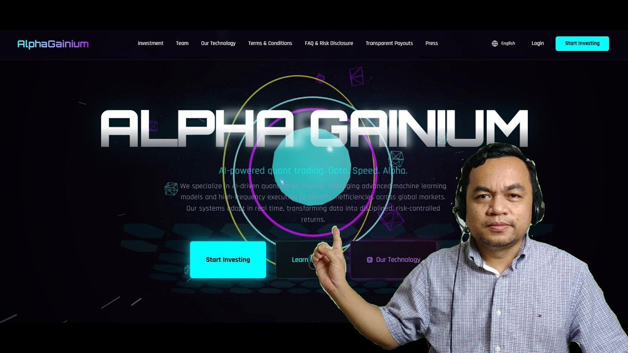 Alphaganium - AI-powered quant trading HIGH Rewards in Crypto!