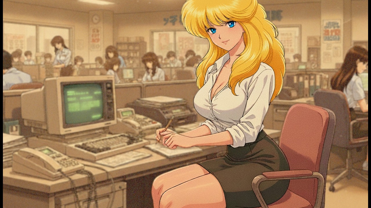 Japanese City Pop 80s  1 hour 💼 Office Groove – 80年代オフィスシティポップ