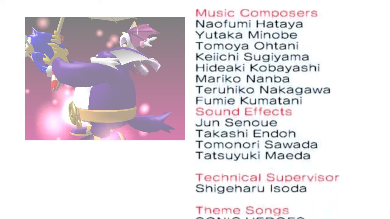 Sonic Heroes - This Machine - Credits Version - Team Dark Theme in major key