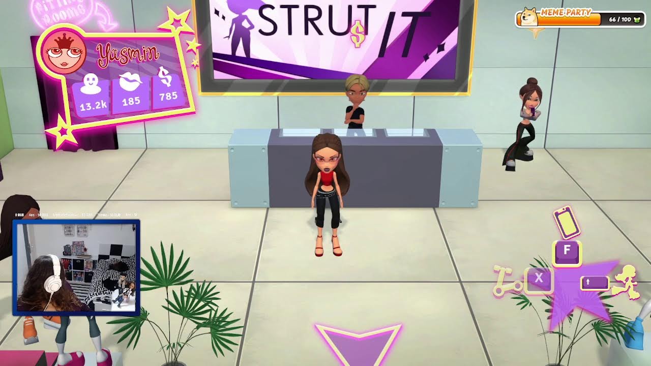 СТРИМ 2 Игра Братц Блестни стилем Bratz™: Flaunt your fashion #bratz