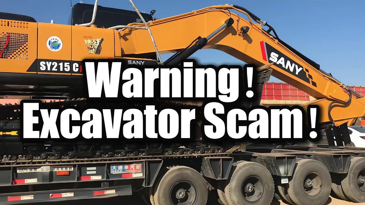 Scams in China&rsquo;s Used Excavator Market