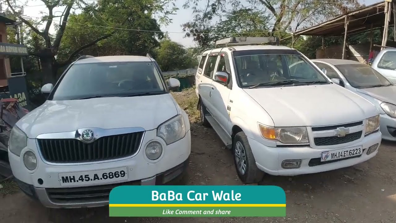 मस्त गाड्या मस्त किंमती (Used Chevrolet Tavera Mahindra Scorpio Toyota Innova Verna Eeco Omni Alto)