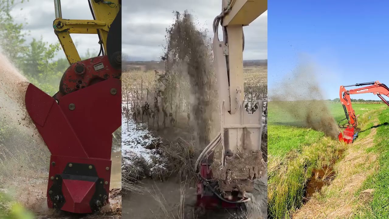 Ditch Doctor Excavator Attachment Tradeshow